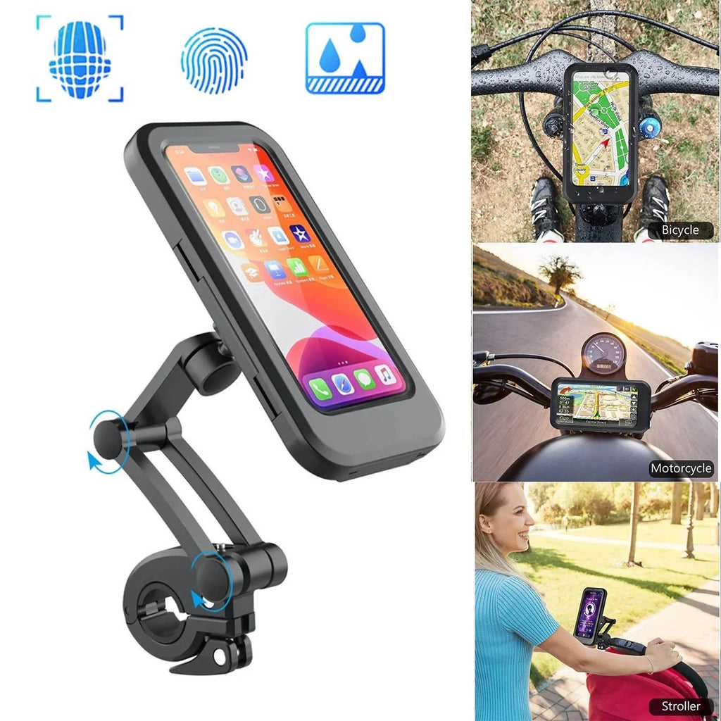 Bicycle Motorcycle Waterproof Mobile Phone Stand