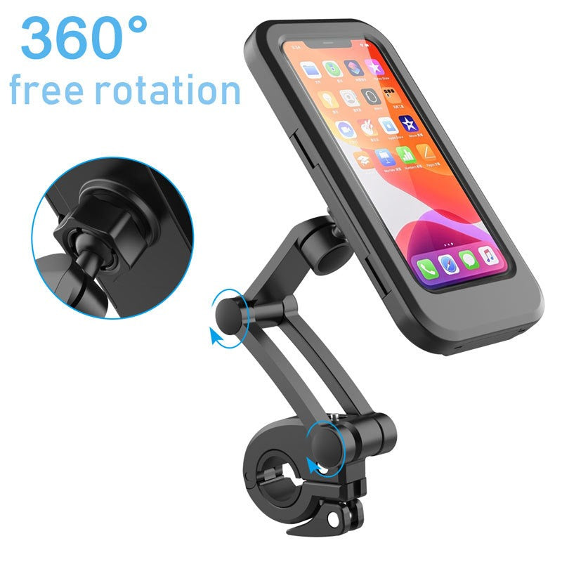 Bicycle Motorcycle Waterproof Mobile Phone Stand