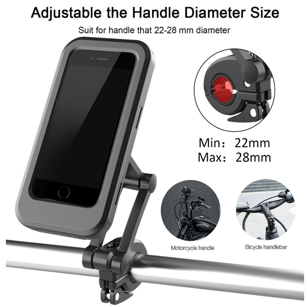Bicycle Motorcycle Waterproof Mobile Phone Stand