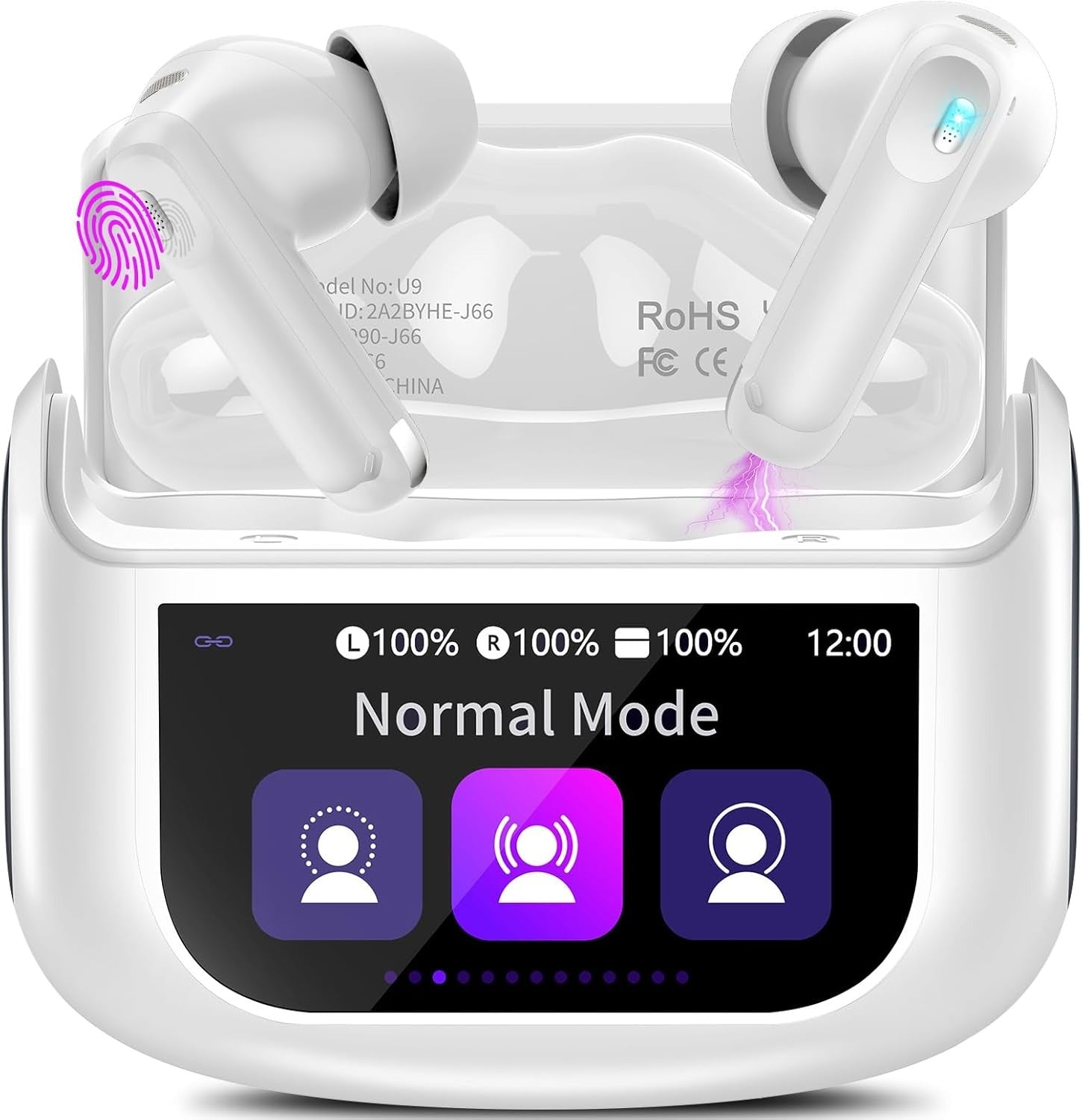 Wireless Earbuds with Touch screen