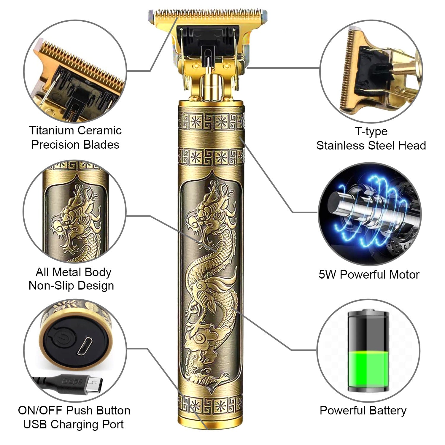 Vintage Hair Trimmer For Men